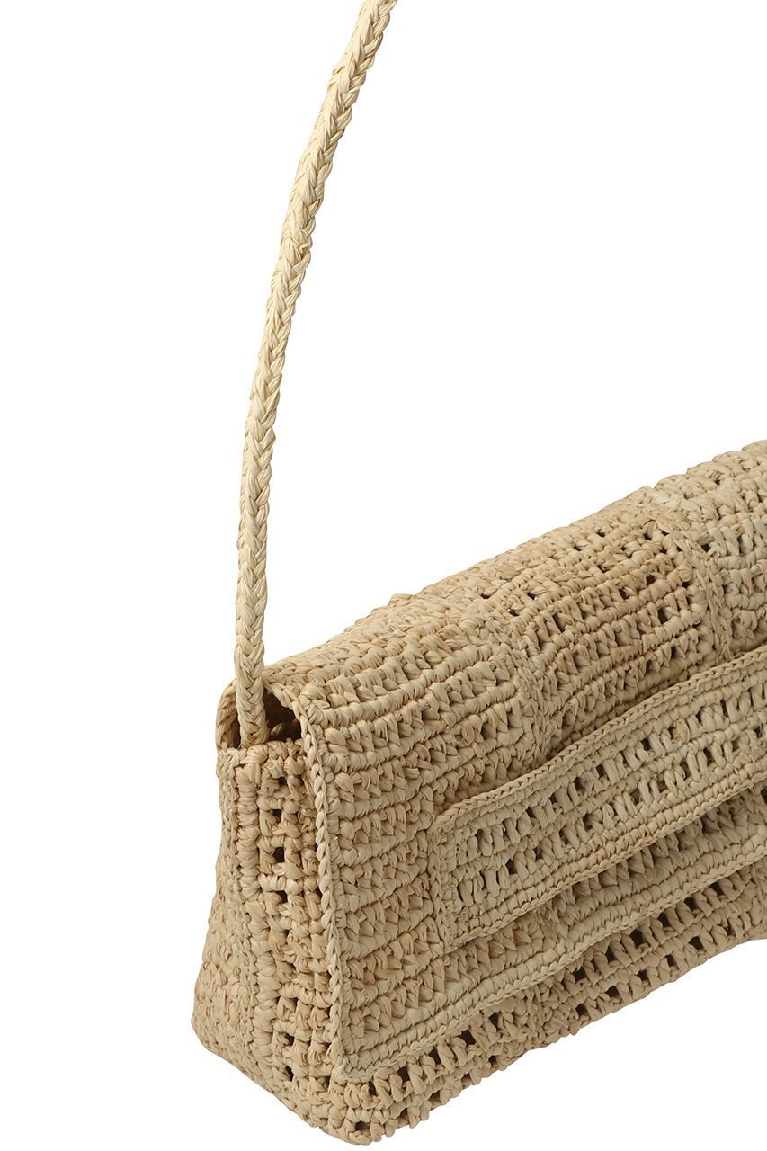 【メゾン エヌ アッシュ パリ/MAISON N H PARIS】のUMA PETIT 2wayラフィアクラッチバッグ 人気、トレンドファッション・服の通販 founy(ファニー) 　ファッション　Fashion　レディースファッション　Fashion for Women　バッグ　Bags　クラッチ　Clutch, Clutch Bag　パーティ　Party, Party Style　フォルム　Silhouette, Form　モダン　Modern, Contemporary　ラフィア　Raffia, Natural Straw　夏　Summer　新作・新入荷　New Arrivals / New In　other-5|ID: prp329100004941596 ipo3291000000037087782