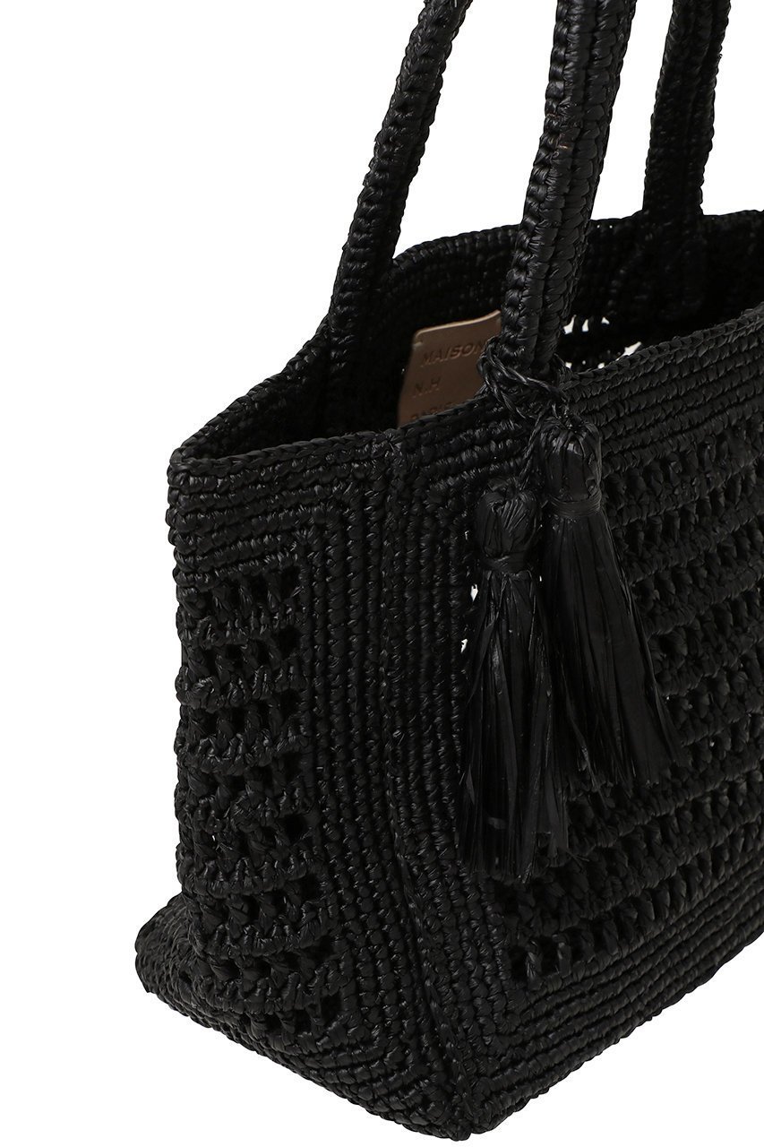 【メゾン エヌ アッシュ パリ/MAISON N H PARIS】のANNABELLE PETIT カゴバッグ 人気、トレンドファッション・服の通販 founy(ファニー) 　ファッション　Fashion　レディースファッション　Fashion for Women　バッグ　Bags　シンプル　Simple, Minimal　スマート　Smart, Elegant　ポーチ　Pouch, Small Case　ラフィア　Raffia, Natural Straw　夏　Summer　新作・新入荷　New Arrivals / New In　財布　Wallet, Purse　透かし　Cut-Out, Lacework　other-5|ID: prp329100004941597 ipo3291000000037087791