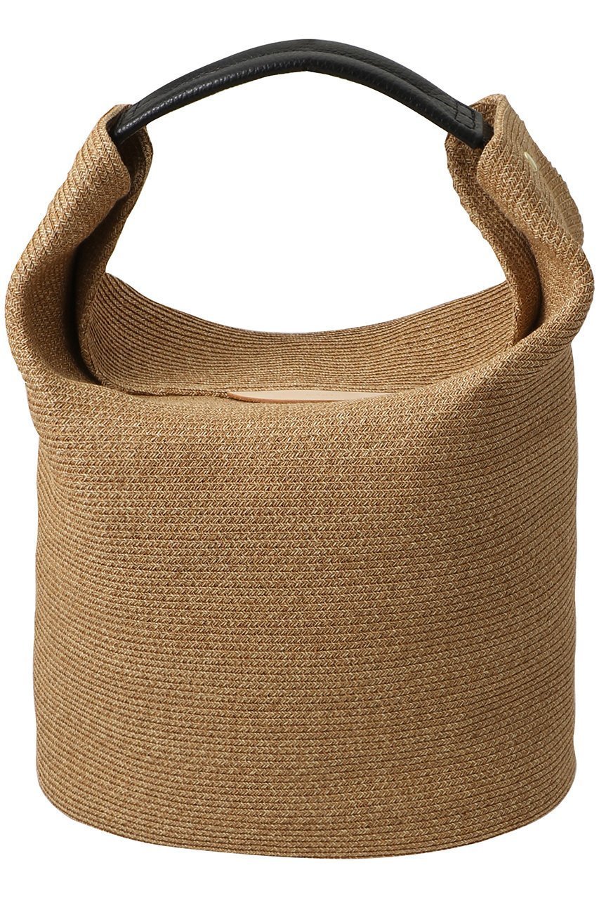 【マチュアーハ/mature ha.】のペーパーアバカブレイドバッグ(tall padded handle) インテリア・キッズ・メンズ・レディースファッション・服の通販 founy(ファニー) 　ファッション　Fashion　レディースファッション　Fashion for Women　フォルム　Silhouette, Form　フラップ　Flap, Flap Pocket　エレガント 上品　Elegant　帽子　Hat, Headwear　新作・新入荷　New Arrivals / New In　ブロンズゴールド×ブラック|ID: prp329100004941599 ipo3291000000037087802