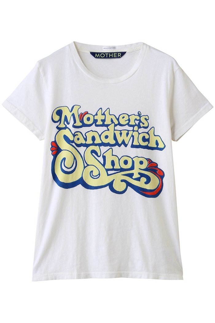 【マザー/MOTHER】のTHE BOXY GOODIE GOODIE Sandwich Shop Tシャツ (DWC) インテリア・キッズ・メンズ・レディースファッション・服の通販 founy(ファニー) https://founy.com/ ファッション Fashion レディースファッション Fashion for Women トップス・カットソー Cut & Sew Tops シャツ・ブラウス・オフィスカジュアル Elegant Blouses & Button-Ups ロングTシャツ・Tシャツ Longline T-Shirts & Tees カットソー・ベーシックTシャツ Cut-and-Sewn Tops / Stretch Tees & Basics イエロー Yellow グラフィック Graphic, Graphic Design ショート Short, Short Length スリーブ Sleeve, Long Sleeve / Short Sleeve フロント Front, Front Design 新作・新入荷 New Arrivals / New In |ID: prp329100004941617 ipo3291000000037087948