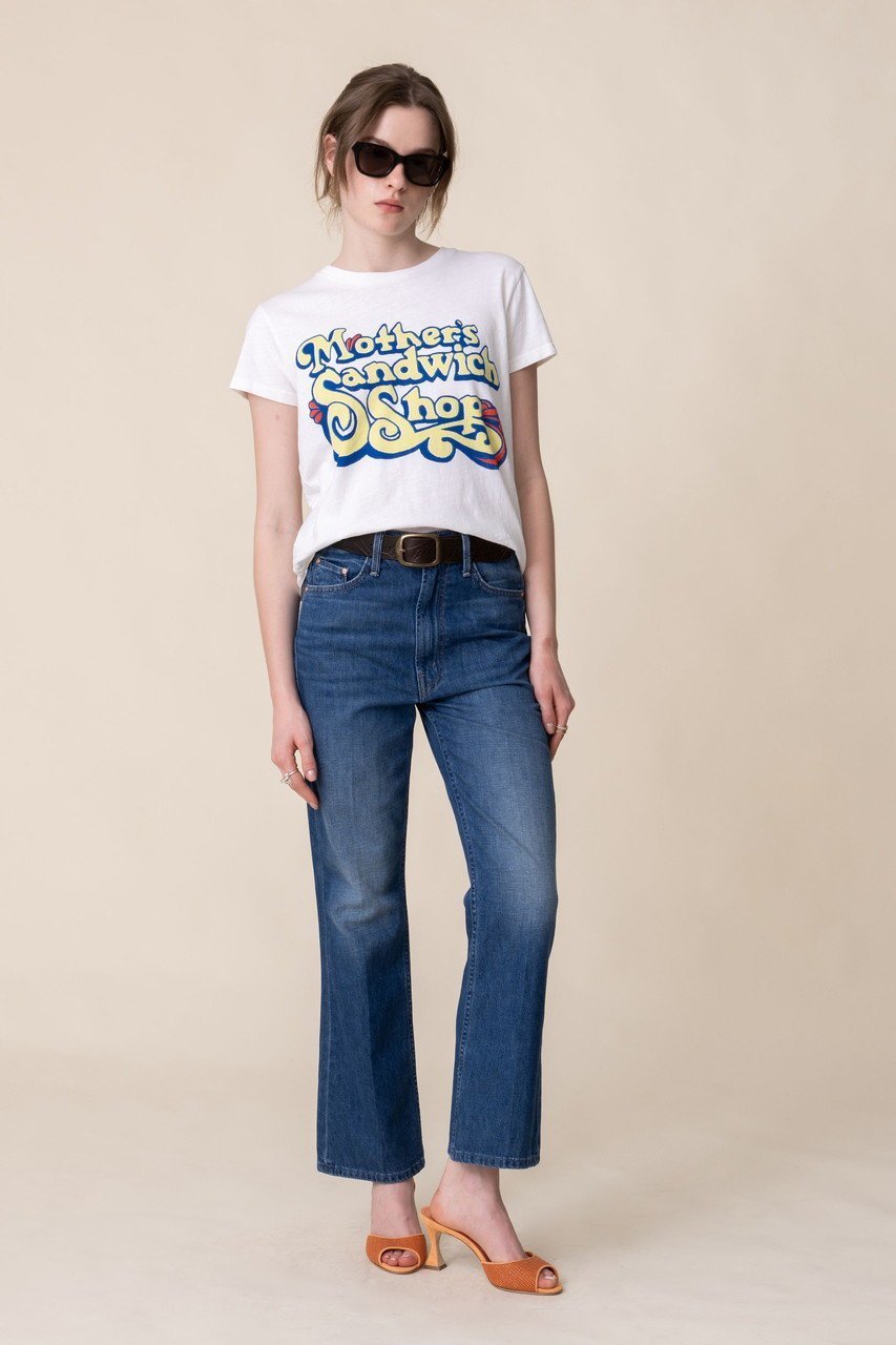 【マザー/MOTHER】のTHE BOXY GOODIE GOODIE Sandwich Shop Tシャツ (DWC) 人気、トレンドファッション・服の通販 founy(ファニー) 　ファッション　Fashion　レディースファッション　Fashion for Women　トップス・カットソー　Cut & Sew Tops　シャツ・ブラウス・オフィスカジュアル　Elegant Blouses & Button-Ups　ロングTシャツ・Tシャツ　Longline T-Shirts & Tees　カットソー・ベーシックTシャツ　Cut-and-Sewn Tops / Stretch Tees & Basics　イエロー　Yellow　グラフィック　Graphic, Graphic Design　ショート　Short, Short Length　スリーブ　Sleeve, Long Sleeve / Short Sleeve　フロント　Front, Front Design　新作・新入荷　New Arrivals / New In　other-6|ID: prp329100004941617 ipo3291000000037087954