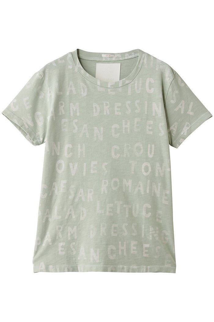 【マザー/MOTHER】のTHE SINFUL サラダ ロゴプリントTシャツ (ESL) インテリア・キッズ・メンズ・レディースファッション・服の通販 founy(ファニー) https://founy.com/ ファッション Fashion レディースファッション Fashion for Women トップス・カットソー Cut & Sew Tops シャツ・ブラウス・オフィスカジュアル Elegant Blouses & Button-Ups ロングTシャツ・Tシャツ Longline T-Shirts & Tees カットソー・ベーシックTシャツ Cut-and-Sewn Tops / Stretch Tees & Basics ショート Short, Short Length スリーブ Sleeve, Long Sleeve / Short Sleeve プリント Print, Printed Pattern モチーフ Motif, Design Theme リラックス Relax, Relaxed Fit 新作・新入荷 New Arrivals / New In |ID: prp329100004941619 ipo3291000000037087962