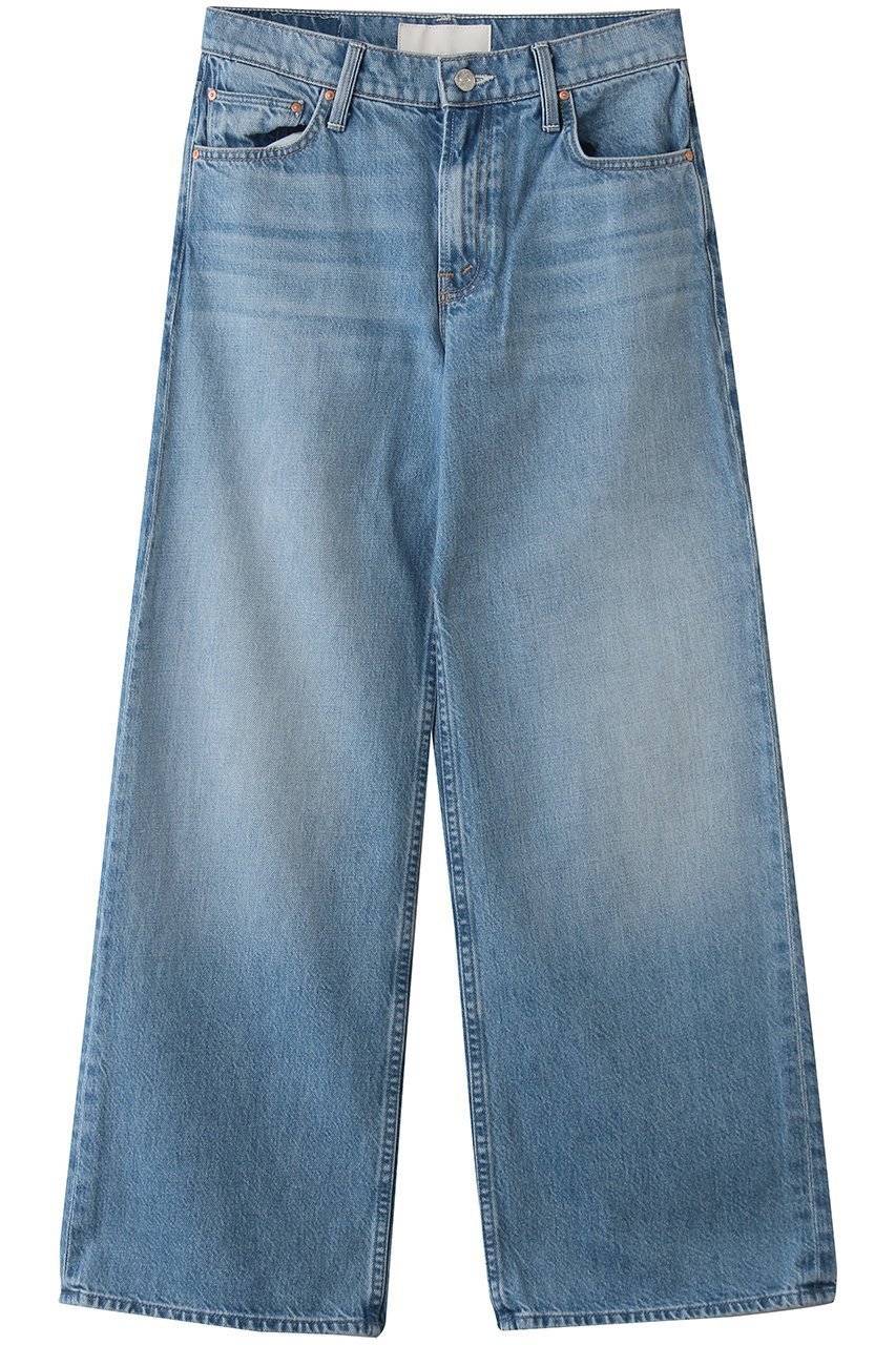 【マザー/MOTHER】の【LIL】 RERUN ZIP SNEAK リラックスワイドデニム (LBI) インテリア・キッズ・メンズ・レディースファッション・服の通販 founy(ファニー) 　ファッション　Fashion　レディースファッション　Fashion for Women　パンツ　Pants & Trousers　デニムパンツ・ジーンズ・美脚デニム　Denim Jeans & Pants　クロップド　Cropped, Short Length　コンパクト　Compact, Small Size　ジャケット　Jacket, Outerwear　デニム　Denim, Jeans Material　バランス　Balance, Style Balance　リラックス　Relax, Relaxed Fit　ルーズ　Loose, Oversized　ワイド　Wide, Wide Fit　新作・新入荷　New Arrivals / New In　ライトブルー|ID: prp329100004941620 ipo3291000000037087972