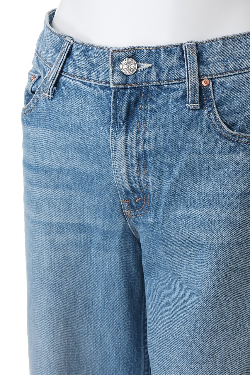 【マザー/MOTHER】の【LIL】 RERUN ZIP SNEAK リラックスワイドデニム (LBI) 人気、トレンドファッション・服の通販 founy(ファニー) 　ファッション　Fashion　レディースファッション　Fashion for Women　パンツ　Pants & Trousers　デニムパンツ・ジーンズ・美脚デニム　Denim Jeans & Pants　クロップド　Cropped, Short Length　コンパクト　Compact, Small Size　ジャケット　Jacket, Outerwear　デニム　Denim, Jeans Material　バランス　Balance, Style Balance　リラックス　Relax, Relaxed Fit　ルーズ　Loose, Oversized　ワイド　Wide, Wide Fit　新作・新入荷　New Arrivals / New In　other-5|ID: prp329100004941620 ipo3291000000037087976