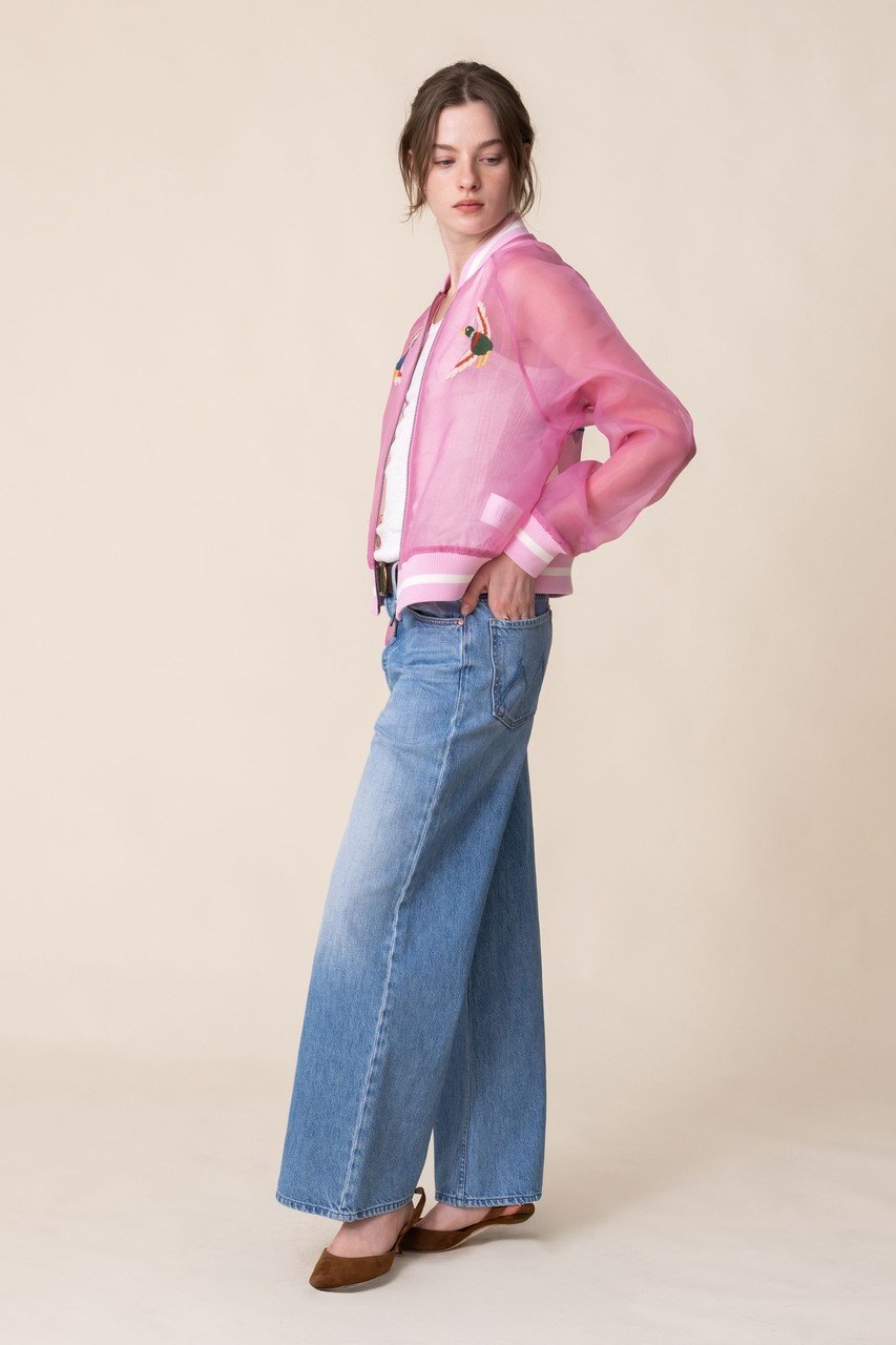 【マザー/MOTHER】の【LIL】 RERUN ZIP SNEAK リラックスワイドデニム (LBI) 人気、トレンドファッション・服の通販 founy(ファニー) 　ファッション　Fashion　レディースファッション　Fashion for Women　パンツ　Pants & Trousers　デニムパンツ・ジーンズ・美脚デニム　Denim Jeans & Pants　クロップド　Cropped, Short Length　コンパクト　Compact, Small Size　ジャケット　Jacket, Outerwear　デニム　Denim, Jeans Material　バランス　Balance, Style Balance　リラックス　Relax, Relaxed Fit　ルーズ　Loose, Oversized　ワイド　Wide, Wide Fit　新作・新入荷　New Arrivals / New In　other-6|ID: prp329100004941620 ipo3291000000037087977