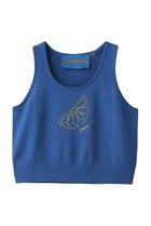 【マザー/MOTHER】のTHE RELAXED TANK フルーツ刺しゅうタンクトップ (OPB) ブルー|ID: prp329100004941621 ipo3291000000037087981
