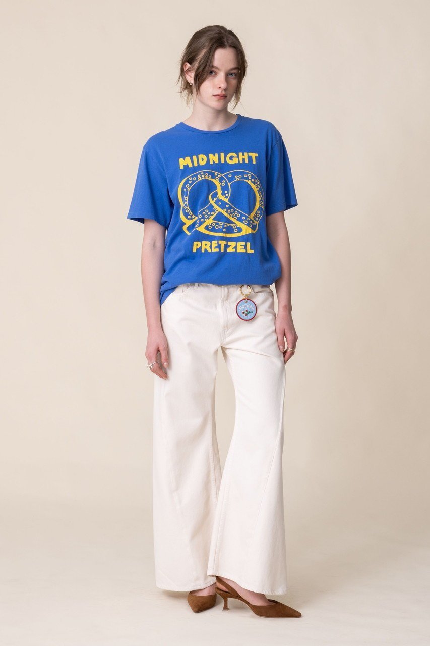 【マザー/MOTHER】のTHE ROWDY プレッツェルTシャツ (MDP) 人気、トレンドファッション・服の通販 founy(ファニー) 　ファッション　Fashion　レディースファッション　Fashion for Women　トップス・カットソー　Cut & Sew Tops　シャツ・ブラウス・オフィスカジュアル　Elegant Blouses & Button-Ups　ロングTシャツ・Tシャツ　Longline T-Shirts & Tees　カットソー・ベーシックTシャツ　Cut-and-Sewn Tops / Stretch Tees & Basics　グラフィック　Graphic, Graphic Design　ショート　Short, Short Length　スリーブ　Sleeve, Long Sleeve / Short Sleeve　プリント　Print, Printed Pattern　定番　Standard, Basic Item　新作・新入荷　New Arrivals / New In　無地　Plain, Solid Color　other-6|ID: prp329100004941623 ipo3291000000037088000