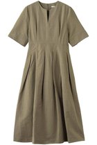 【デザイン ワークス/DESIGN WORKS】のコットンリネンタイプライタータックワンピース モカ|ID: prp329100004941624 ipo3291000000037088005