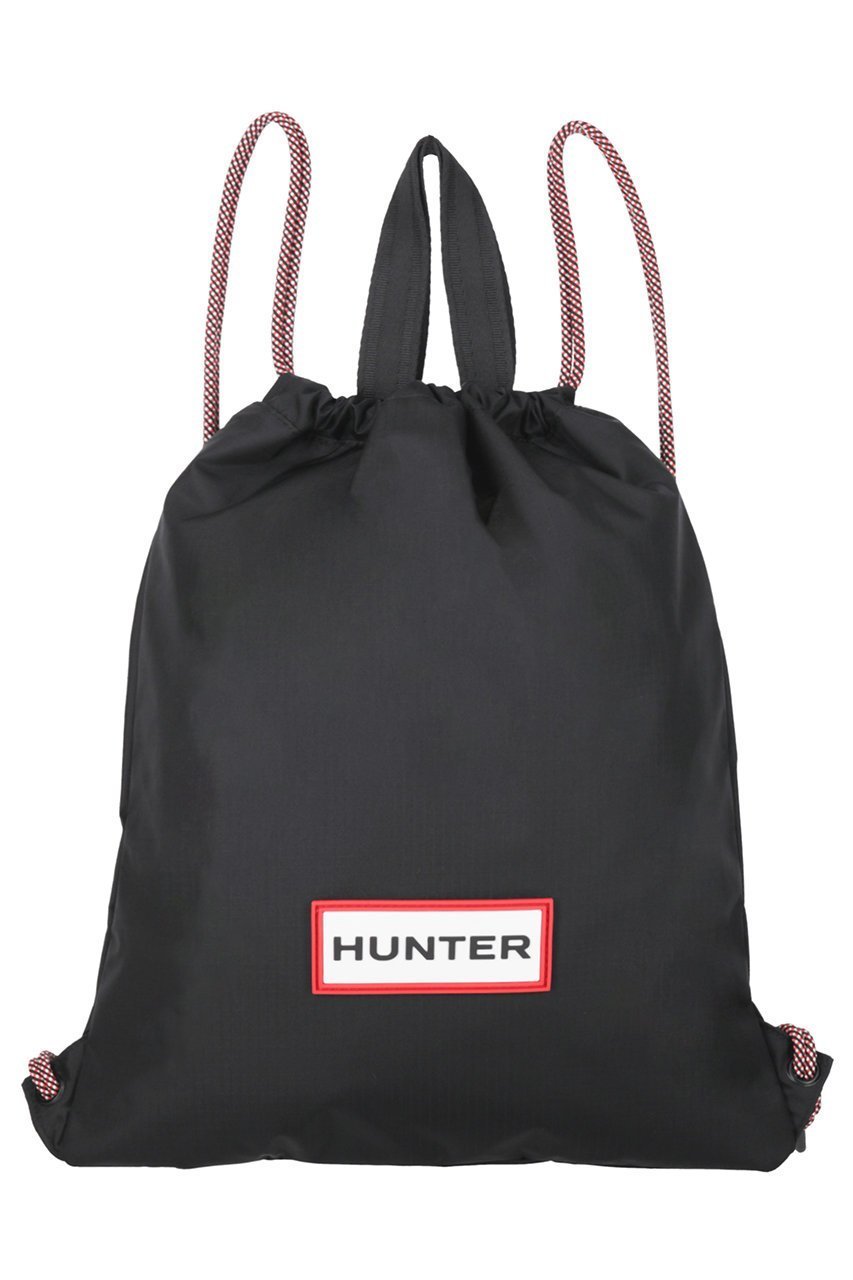 【ハンター/HUNTER】のトラベル ドローストリング バックパック トート インテリア・キッズ・メンズ・レディースファッション・服の通販 founy(ファニー) 　ファッション　Fashion　レディースファッション　Fashion for Women　バッグ　Bags　ユニセックス　Unisex, Genderless　トラベル　Travel, Travel Gear　トレンド　Trend, Trending Now　トートバッグ　Tote Bag, Large Shoulder Bag　ドローコード　Drawcord, Drawstring Cord　ドローストリング　Drawstring, Pull Cord　ポケット　Pocket, Pocket Detail　リップ　Lip, Lip Motif　リュック　Backpack, Rucksack　新作・新入荷　New Arrivals / New In　軽量　Lightweight, Ultra Light　ブラック/レッドボックスロゴ|ID: prp329100004941629 ipo3291000000037088039