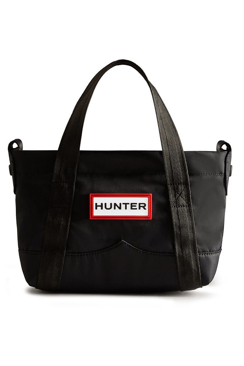 【ハンター/HUNTER】のナイロン ミニ トップ クリップ トート バッグ インテリア・キッズ・メンズ・レディースファッション・服の通販 founy(ファニー) 　ファッション　Fashion　レディースファッション　Fashion for Women　バッグ　Bags　ユニセックス　Unisex, Genderless　ポケット　Pocket, Pocket Detail　新作・新入荷　New Arrivals / New In　ブラック|ID: prp329100004941631 ipo3291000000037088052