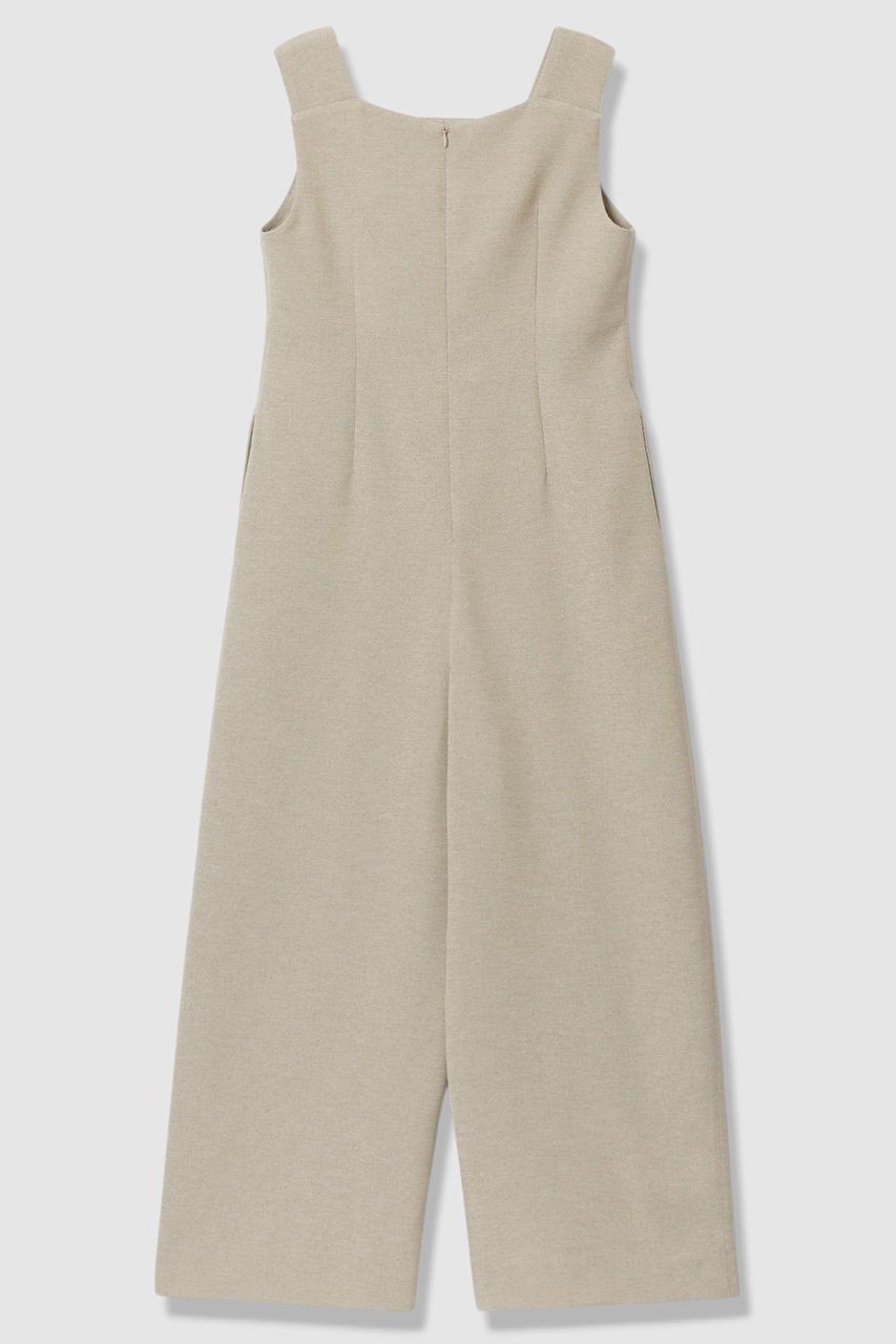 【アルアバイル/allureville】のリネンライクスクエアオールインワン 人気、トレンドファッション・服の通販 founy(ファニー) 　ファッション　Fashion　レディースファッション　Fashion for Women　パンツ　Pants & Trousers　おすすめ　Recommended / Our Picks　サロペット　Overalls, Salopette　ストレート　Straight, Straight Cut　センター　Center, Center Line　ボトム　Bottoms, Lower Wear　ワイド　Wide, Wide Fit　夏　Summer　新作・新入荷　New Arrivals / New In　other-2|ID: prp329100004941634 ipo3291000000037088075