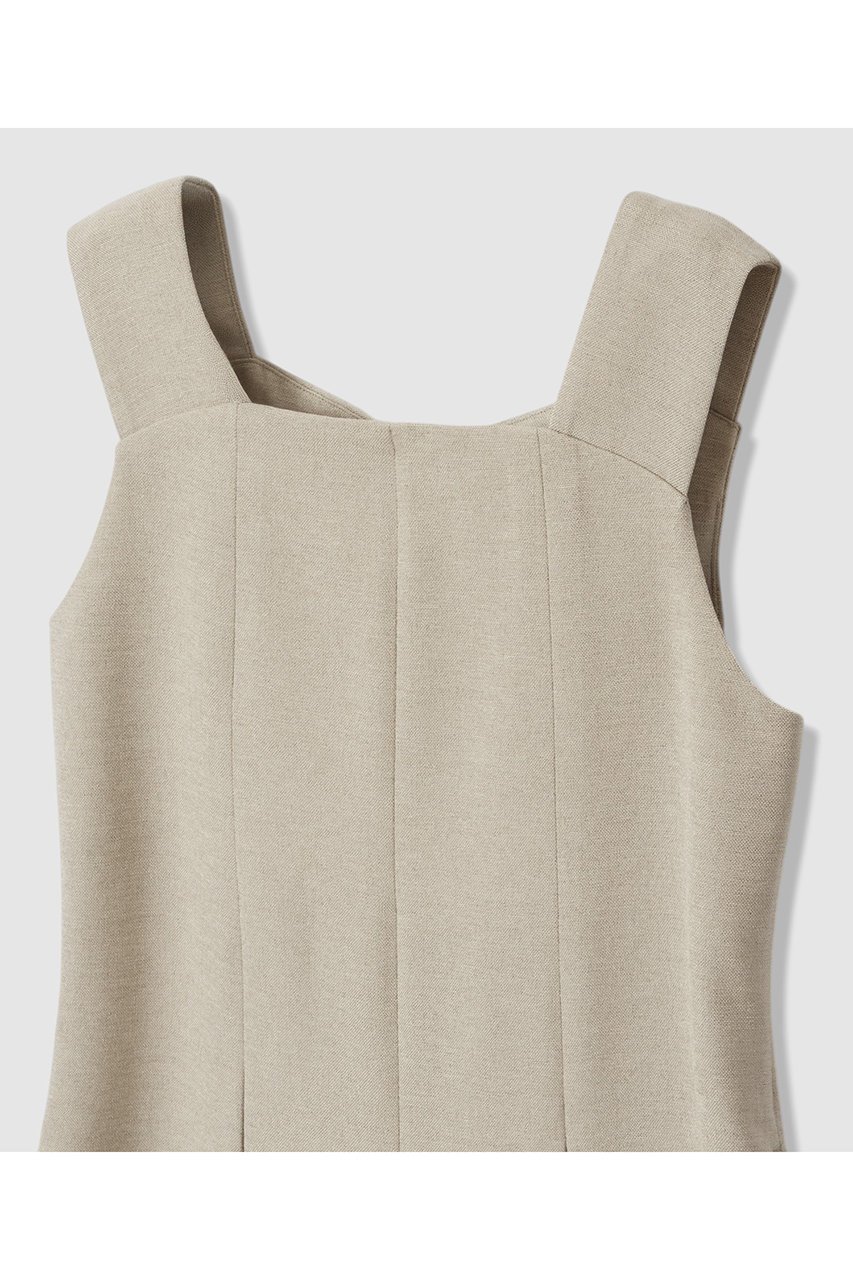 【アルアバイル/allureville】のリネンライクスクエアオールインワン 人気、トレンドファッション・服の通販 founy(ファニー) 　ファッション　Fashion　レディースファッション　Fashion for Women　パンツ　Pants & Trousers　おすすめ　Recommended / Our Picks　サロペット　Overalls, Salopette　ストレート　Straight, Straight Cut　センター　Center, Center Line　ボトム　Bottoms, Lower Wear　ワイド　Wide, Wide Fit　夏　Summer　新作・新入荷　New Arrivals / New In　other-3|ID: prp329100004941634 ipo3291000000037088076