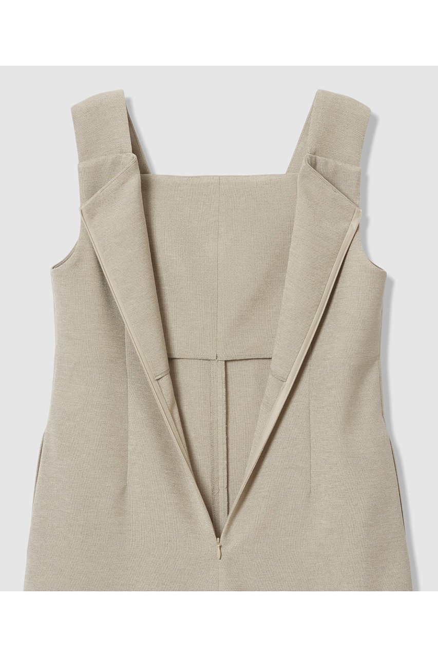 【アルアバイル/allureville】のリネンライクスクエアオールインワン 人気、トレンドファッション・服の通販 founy(ファニー) 　ファッション　Fashion　レディースファッション　Fashion for Women　パンツ　Pants & Trousers　おすすめ　Recommended / Our Picks　サロペット　Overalls, Salopette　ストレート　Straight, Straight Cut　センター　Center, Center Line　ボトム　Bottoms, Lower Wear　ワイド　Wide, Wide Fit　夏　Summer　新作・新入荷　New Arrivals / New In　other-5|ID: prp329100004941634 ipo3291000000037088078