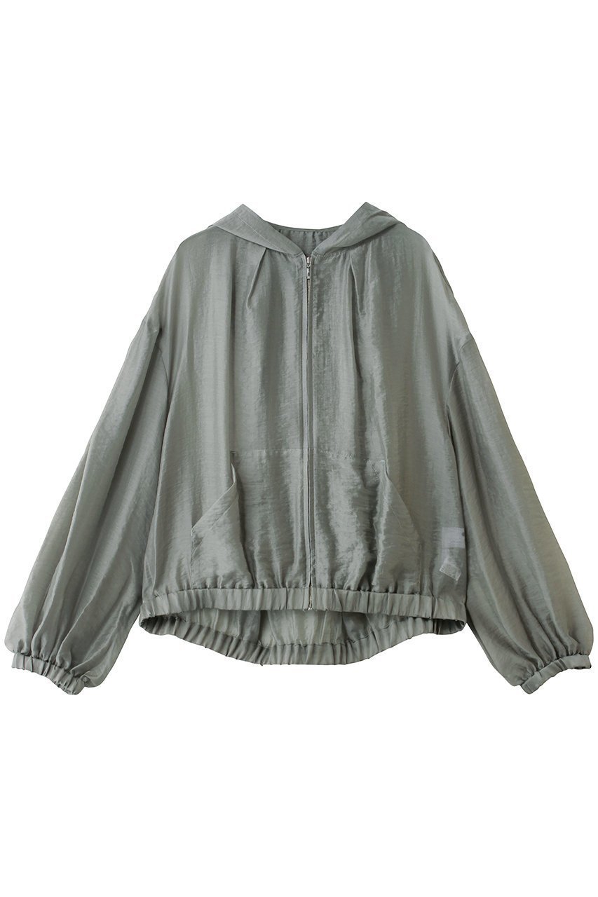 【エリオポール/heliopole】の【THREE DOTS】シャイニージップアップフーディ 人気、トレンドファッション・服の通販 founy(ファニー) 　ファッション　Fashion　レディースファッション　Fashion for Women　アウター　Coat / Outerwear Collection　レディースジャケット・軽アウター　Jackets　ブルゾンジャケット・スポーティアウター　Blouson Jackets　コンパクト　Compact, Small Size　シアー　Sheer, See-Through　シャイニー　Shiny, Glossy Finish　ジャケット　Jacket, Outerwear　スポーティ　Sporty, Casual Athletic　スリーブ　Sleeve, Long Sleeve / Short Sleeve　ブルゾン　Blouson, Bomber Jacket　夏　Summer　新作・新入荷　New Arrivals / New In　春　Spring　S/S・春夏　SS, Spring/Summer, Warm Season　 other-1|ID: prp329100004941639 ipo3291000000037088113