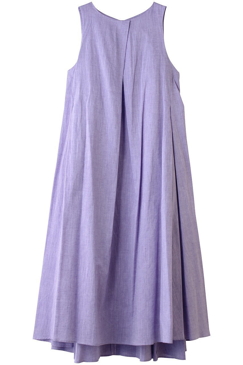 【エリオポール/heliopole】の【THREE DOTS】コットンリネンノースリーブドレス インテリア・キッズ・メンズ・レディースファッション・服の通販 founy(ファニー) 　ファッション　Fashion　レディースファッション　Fashion for Women　ワンピース　Dresses　フォーマル・パーティードレス・結婚式用ドレス　Elegant & Casual Dresses　チュニック　Tunic Tops & Dresses　チュニック　Tunic, Long Top　ドレス　Dress, One-Piece　ファブリック　Fabric, Textile　リネン　Linen, Linen Fabric　ロング　Long, Long-Length　夏　Summer　新作・新入荷　New Arrivals / New In　パープル|ID: prp329100004941640 ipo3291000000037088122