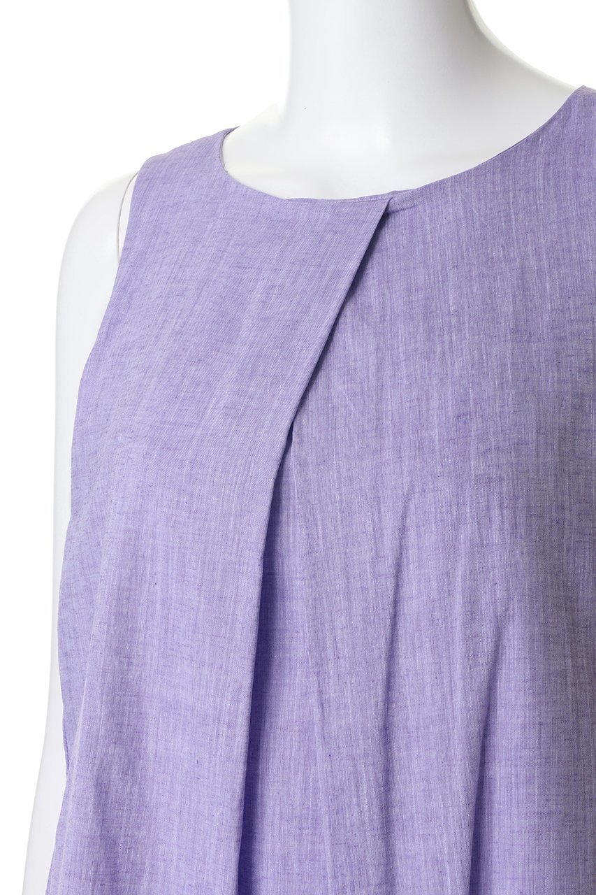 【エリオポール/heliopole】の【THREE DOTS】コットンリネンノースリーブドレス 人気、トレンドファッション・服の通販 founy(ファニー) 　ファッション　Fashion　レディースファッション　Fashion for Women　ワンピース　Dresses　フォーマル・パーティードレス・結婚式用ドレス　Elegant & Casual Dresses　チュニック　Tunic Tops & Dresses　チュニック　Tunic, Long Top　ドレス　Dress, One-Piece　ファブリック　Fabric, Textile　リネン　Linen, Linen Fabric　ロング　Long, Long-Length　夏　Summer　新作・新入荷　New Arrivals / New In　other-5|ID: prp329100004941640 ipo3291000000037088126