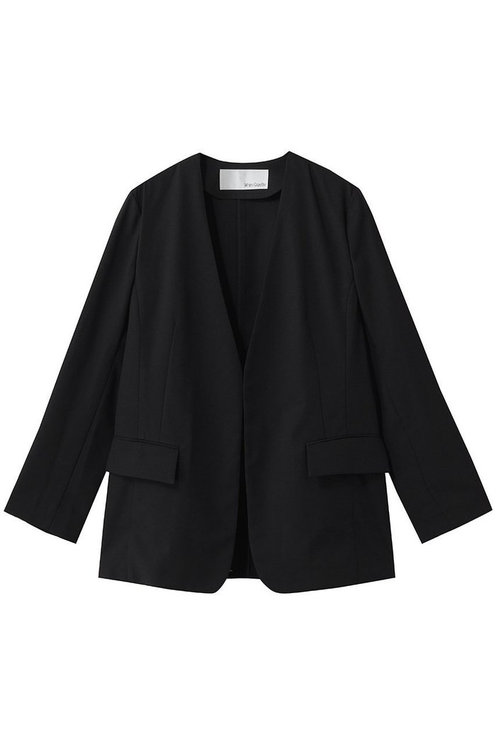 【ウィムガゼット/Whim Gazette】のシアーノーカラージャケット インテリア・キッズ・メンズ・レディースファッション・服の通販 founy(ファニー) https://founy.com/ ファッション Fashion レディースファッション Fashion for Women アウター Coat / Outerwear Collection レディースジャケット・軽アウター Jackets ノーカラージャケット / シンプル上品コーデ Collarless Jackets シアー Sheer, See-Through ジャケット Jacket, Outerwear スリーブ Sleeve, Long Sleeve / Short Sleeve ロング Long, Long-Length 夏 Summer 新作・新入荷 New Arrivals / New In 春 Spring S/S・春夏 SS, Spring/Summer, Warm Season |ID: prp329100004941642 ipo3291000000037088133