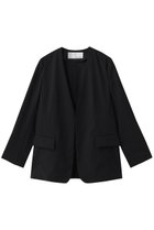 【ウィムガゼット/Whim Gazette】のシアーノーカラージャケット 人気、トレンドファッション・服の通販 founy(ファニー) ファッション Fashion レディースファッション Fashion for Women アウター Coat / Outerwear Collection レディースジャケット・軽アウター Jackets ノーカラージャケット / シンプル上品コーデ Collarless Jackets シアー Sheer, See-Through ジャケット Jacket, Outerwear スリーブ Sleeve, Long Sleeve / Short Sleeve ロング Long, Long-Length 夏 Summer 新作・新入荷 New Arrivals / New In 春 Spring S/S・春夏 SS, Spring/Summer, Warm Season thumbnail ブラック|ID: prp329100004941642 ipo3291000000037088134