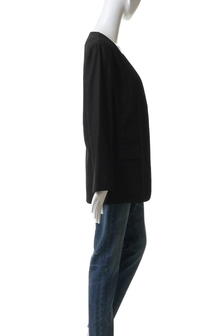 【ウィムガゼット/Whim Gazette】のシアーノーカラージャケット 人気、トレンドファッション・服の通販 founy(ファニー) 　ファッション　Fashion　レディースファッション　Fashion for Women　アウター　Coat / Outerwear Collection　レディースジャケット・軽アウター　Jackets　ノーカラージャケット / シンプル上品コーデ　Collarless Jackets　シアー　Sheer, See-Through　ジャケット　Jacket, Outerwear　スリーブ　Sleeve, Long Sleeve / Short Sleeve　ロング　Long, Long-Length　夏　Summer　新作・新入荷　New Arrivals / New In　春　Spring　S/S・春夏　SS, Spring/Summer, Warm Season　other-3|ID: prp329100004941642 ipo3291000000037088136