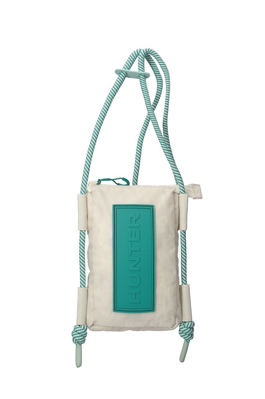 【ハンター/HUNTER】のトラベル リップストップ リサイクル ナイロン フォンポーチ インテリア・キッズ・メンズ・レディースファッション・服の通販 founy(ファニー) 　ファッション　Fashion　レディースファッション　Fashion for Women　ポーチ&ミニバッグ　Pouches & Mini Bags　ユニセックス　Unisex, Genderless　トラベル　Travel, Travel Gear　ポケット　Pocket, Pocket Detail　ポーチ　Pouch, Small Case　リップ　Lip, Lip Motif　新作・新入荷　New Arrivals / New In　ホワイト/ラグーン|ID: prp329100004941645 ipo3291000000037088154