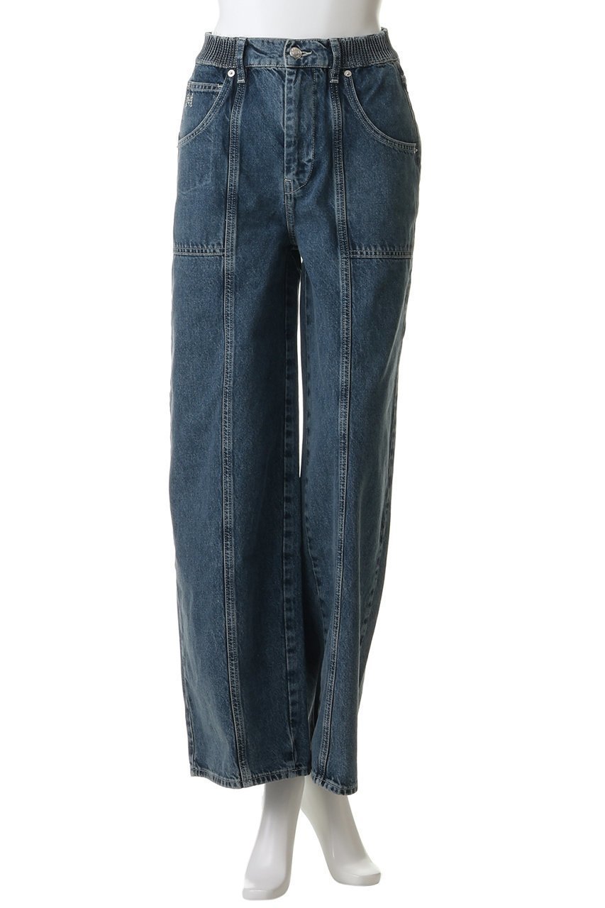 【マーレット/MERLETTE】のTULSI ワイドレッグデニムパンツ 人気、トレンドファッション・服の通販 founy(ファニー) 　ファッション　Fashion　レディースファッション　Fashion for Women　パンツ　Pants & Trousers　デニムパンツ・ジーンズ・美脚デニム　Denim Jeans & Pants　デニム　Denim, Jeans Material　ロング　Long, Long-Length　新作・新入荷　New Arrivals / New In　other-2|ID: prp329100004941646 ipo3291000000037088164