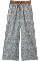 【キッドブルー/KID BLUE】の26LIBERTYプリントボトム 人気、トレンドファッション・服の通販 founy(ファニー) ファッション Fashion レディースファッション Fashion for Women お家時間・ステイホーム Stay Home / At Home クロップド Cropped, Short Length パジャマ Pajamas, Sleepwear プリント Print, Printed Pattern ボトム Bottoms, Lower Wear リボン Ribbon, Bow リラックス Relax, Relaxed Fit ワイド Wide, Wide Fit 新作・新入荷 New Arrivals / New In thumbnail サックス|ID: prp329100004941649 ipo3291000000037088186
