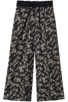 【キッドブルー/KID BLUE】の26LIBERTYプリントボトム 人気、トレンドファッション・服の通販 founy(ファニー) ファッション Fashion レディースファッション Fashion for Women お家時間・ステイホーム Stay Home / At Home クロップド Cropped, Short Length パジャマ Pajamas, Sleepwear プリント Print, Printed Pattern ボトム Bottoms, Lower Wear リボン Ribbon, Bow リラックス Relax, Relaxed Fit ワイド Wide, Wide Fit 新作・新入荷 New Arrivals / New In thumbnail ブラック|ID: prp329100004941649 ipo3291000000037088187