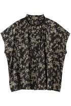 【キッドブルー/KID BLUE】の26LIBERTYプリントトップス ブラック|ID: prp329100004941650 ipo3291000000037088195