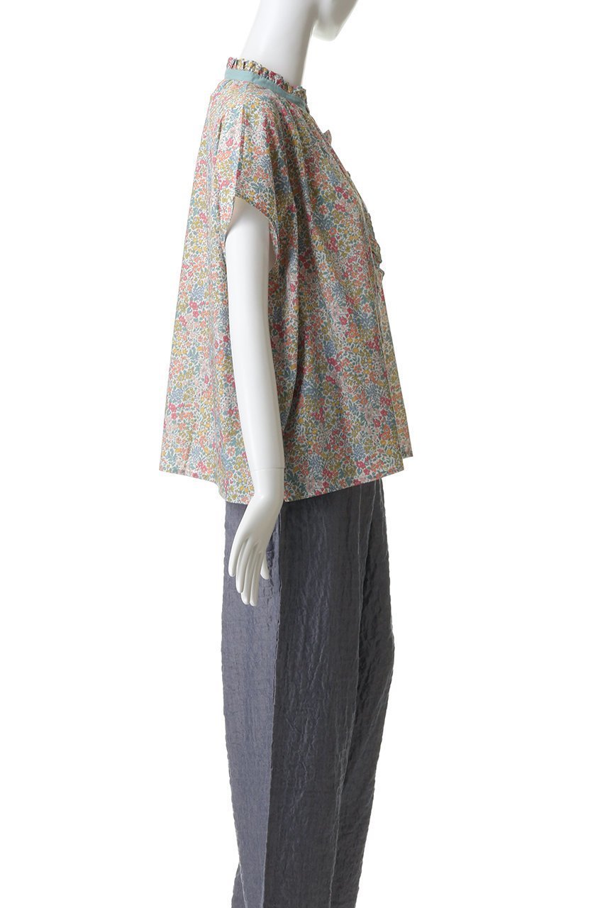 【キッドブルー/KID BLUE】の26LIBERTYプリントトップス 人気、トレンドファッション・服の通販 founy(ファニー) 　ファッション　Fashion　レディースファッション　Fashion for Women　トップス・カットソー　Cut & Sew Tops　パジャマ　Pajamas, Sleepwear　プリント　Print, Printed Pattern　リラックス　Relax, Relaxed Fit　新作・新入荷　New Arrivals / New In　other-3|ID: prp329100004941650 ipo3291000000037088198