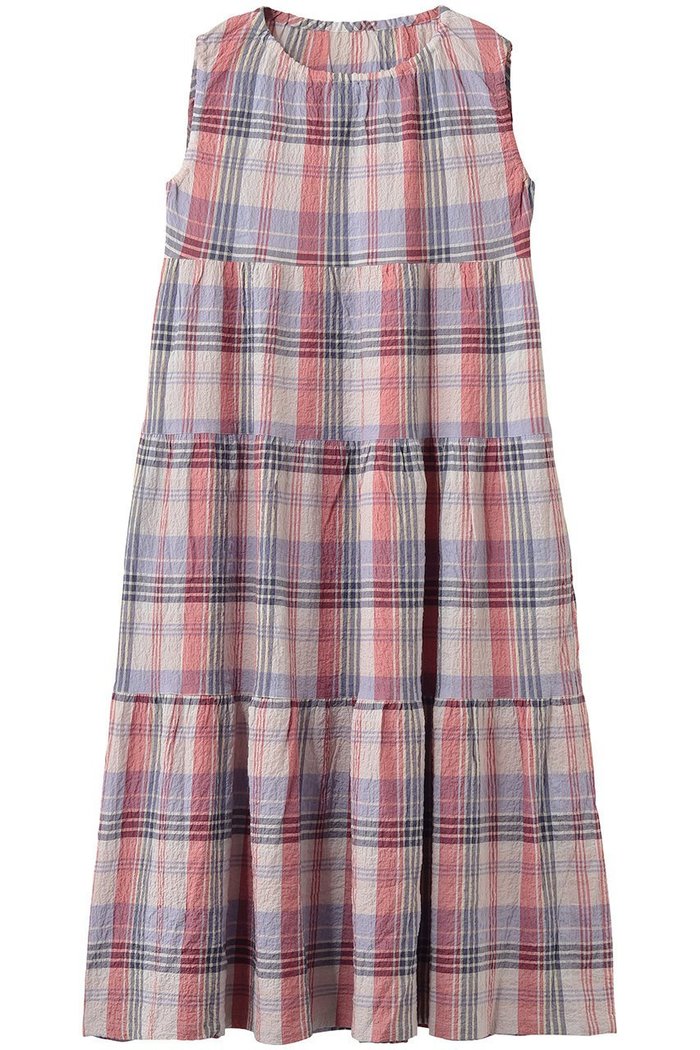 【キッドブルー/KID BLUE】の26シャーリングチェックナイティ インテリア・キッズ・メンズ・レディースファッション・服の通販 founy(ファニー) https://founy.com/ ファッション Fashion レディースファッション Fashion for Women ワンピース Dresses シャーリング Shirring, Ruched パジャマ Pajamas, Sleepwear マキシ Maxi, Full Length リゾート Resort, Vacation Style 夏 Summer 新作・新入荷 New Arrivals / New In |ID: prp329100004941652 ipo3291000000037088209