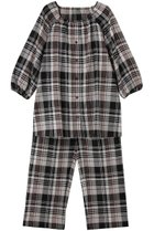 【キッドブルー/KID BLUE】の26シャーリングチェックパジャマ ブラック|ID: prp329100004941653 ipo3291000000037088219