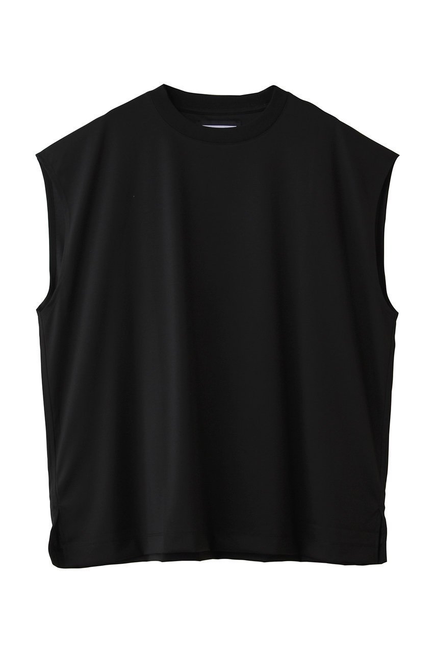 【メゾンスペシャル/MAISON SPECIAL】のスマッシングノースリーブ インテリア・キッズ・メンズ・レディースファッション・服の通販 founy(ファニー) 　ファッション　Fashion　レディースファッション　Fashion for Women　トップス・カットソー　Cut & Sew Tops　キャミソール&ノースリーブ　Camisoles & Sleeveless Tops　シャツ・ブラウス・オフィスカジュアル　Elegant Blouses & Button-Ups　ロングTシャツ・Tシャツ　Longline T-Shirts & Tees　カットソー・ベーシックTシャツ　Cut-and-Sewn Tops / Stretch Tees & Basics　ユニセックス　Unisex, Genderless　キャミソール　Camisole, Spaghetti Strap Top　シルク　Silk, 100% Silk　スリーブ　Sleeve, Long Sleeve / Short Sleeve　タンク　Tank Top, Sleeveless Top　ノースリーブ　Sleeveless, No-Sleeve　フレンチ　French, French Style　新作・新入荷　New Arrivals / New In　BLK(ブラック)|ID: prp329100004941655 ipo3291000000037088237