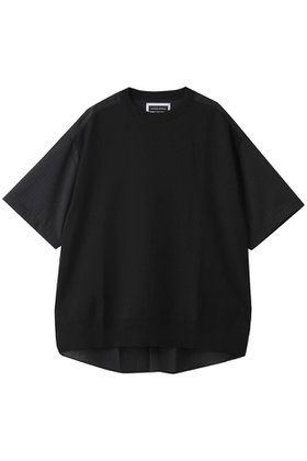 【メゾンスペシャル/MAISON SPECIAL】 布帛ドッキング S/S ニットTEE人気、トレンドファッション・服の通販 founy(ファニー) ファッション Fashion レディースファッション Fashion for Women トップス・カットソー Cut & Sew Tops ニット Knit Tops & Sweaters シャツ・ブラウス・オフィスカジュアル Elegant Blouses & Button-Ups ロングTシャツ・Tシャツ Longline T-Shirts & Tees カットソー・ベーシックTシャツ Cut-and-Sewn Tops / Stretch Tees & Basics ユニセックス Unisex, Genderless ショート Short, Short Length シンプル Simple, Minimal ストライプ Stripe, Striped Pattern スリーブ Sleeve, Long Sleeve / Short Sleeve ドッキング Docking, Mixed Material 夏 Summer 新作・新入荷 New Arrivals / New In S/S・春夏 SS, Spring/Summer, Warm Season 畦 Ribbed Knit |ID:prp329100004941656