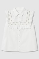 【アルアバイル/allureville】の【LOULOU WILLOUGHBY】フランジェンテブラウス 人気、トレンドファッション・服の通販 founy(ファニー) ファッション Fashion レディースファッション Fashion for Women トップス・カットソー Cut & Sew Tops キャミソール&ノースリーブ Camisoles & Sleeveless Tops シャツ・ブラウス・オフィスカジュアル Elegant Blouses & Button-Ups ノースリーブ Sleeveless, No-Sleeve フリル Frill, Ruffle 夏 Summer 新作・新入荷 New Arrivals / New In |ID:prp329100004941658