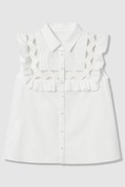 【アルアバイル/allureville】の【LOULOU WILLOUGHBY】フランジェンテブラウス 人気、トレンドファッション・服の通販 founy(ファニー) ファッション Fashion レディースファッション Fashion for Women トップス・カットソー Cut & Sew Tops キャミソール&ノースリーブ Camisoles & Sleeveless Tops シャツ・ブラウス・オフィスカジュアル Elegant Blouses & Button-Ups ノースリーブ Sleeveless, No-Sleeve フリル Frill, Ruffle 夏 Summer 新作・新入荷 New Arrivals / New In thumbnail オフホワイト|ID: prp329100004941658 ipo3291000000037088257