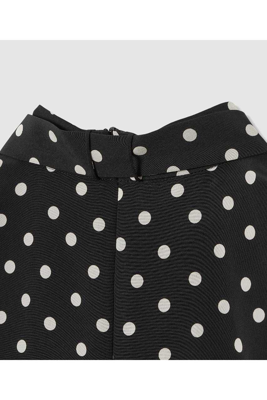 【アルアバイル/allureville】の【LOULOU WILLOUGHBY】デシンドットリボンブラウス 人気、トレンドファッション・服の通販 founy(ファニー) 　ファッション　Fashion　レディースファッション　Fashion for Women　トップス・カットソー　Cut & Sew Tops　シャツ・ブラウス・オフィスカジュアル　Elegant Blouses & Button-Ups　おすすめ　Recommended / Our Picks　クラシカル　Classical, Vintage-Inspired　ショート　Short, Short Length　スタンド　Stand Collar, Upright Stand　スリーブ　Sleeve, Long Sleeve / Short Sleeve　ドット　Polka Dot, Dot Pattern　プリント　Print, Printed Pattern　リボン　Ribbon, Bow　新作・新入荷　New Arrivals / New In　other-8|ID: prp329100004941659 ipo3291000000037088274