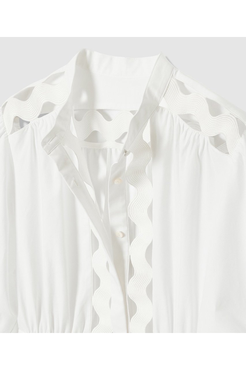 【アルアバイル/allureville】の【LOULOU WILLOUGHBY】フランジェンテチュニックワンピース 人気、トレンドファッション・服の通販 founy(ファニー) 　ファッション　Fashion　レディースファッション　Fashion for Women　ワンピース　Dresses　チュニック　Tunic Tops & Dresses　ギャザー　Gathered, Ruffled　スリーブ　Sleeve, Long Sleeve / Short Sleeve　チュニック　Tunic, Long Top　フレア　Flare, Flared　新作・新入荷　New Arrivals / New In　other-3|ID: prp329100004941661 ipo3291000000037088287