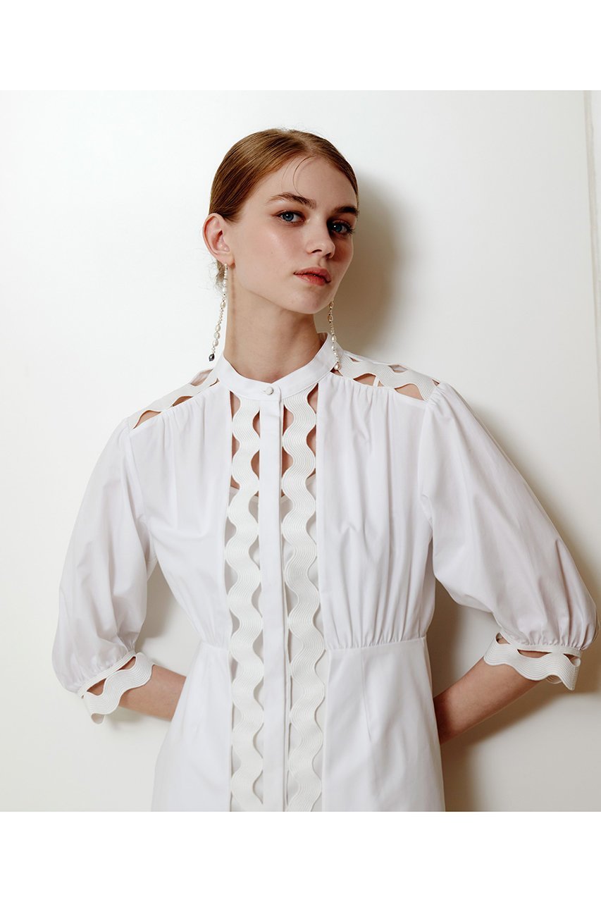 【アルアバイル/allureville】の【LOULOU WILLOUGHBY】フランジェンテチュニックワンピース 人気、トレンドファッション・服の通販 founy(ファニー) 　ファッション　Fashion　レディースファッション　Fashion for Women　ワンピース　Dresses　チュニック　Tunic Tops & Dresses　ギャザー　Gathered, Ruffled　スリーブ　Sleeve, Long Sleeve / Short Sleeve　チュニック　Tunic, Long Top　フレア　Flare, Flared　新作・新入荷　New Arrivals / New In　other-8|ID: prp329100004941661 ipo3291000000037088292