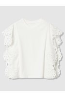 【アルアバイル/allureville】の【LOULOU WILLOUGHBY】スカラレーストリミングTシャツ 人気、トレンドファッション・服の通販 founy(ファニー) ファッション Fashion レディースファッション Fashion for Women トップス・カットソー Cut & Sew Tops シャツ・ブラウス・オフィスカジュアル Elegant Blouses & Button-Ups ロングTシャツ・Tシャツ Longline T-Shirts & Tees カットソー・ベーシックTシャツ Cut-and-Sewn Tops / Stretch Tees & Basics おすすめ Recommended / Our Picks なめらか Smooth, Silky Texture ショート Short, Short Length スカラップ Scallop, Scalloped Edge スリーブ Sleeve, Long Sleeve / Short Sleeve セットアップ Set-Up, Coordinated Outfit ノースリーブ Sleeveless, No-Sleeve ボックス Boxy, Box Shape リネン Linen, Linen Fabric 夏 Summer 新作・新入荷 New Arrivals / New In |ID:prp329100004941662