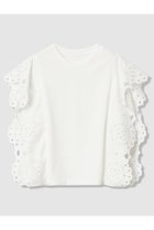 【アルアバイル/allureville】の【LOULOU WILLOUGHBY】スカラレーストリミングTシャツ 人気、トレンドファッション・服の通販 founy(ファニー) ファッション Fashion レディースファッション Fashion for Women トップス・カットソー Cut & Sew Tops シャツ・ブラウス・オフィスカジュアル Elegant Blouses & Button-Ups ロングTシャツ・Tシャツ Longline T-Shirts & Tees カットソー・ベーシックTシャツ Cut-and-Sewn Tops / Stretch Tees & Basics おすすめ Recommended / Our Picks なめらか Smooth, Silky Texture ショート Short, Short Length スカラップ Scallop, Scalloped Edge スリーブ Sleeve, Long Sleeve / Short Sleeve セットアップ Set-Up, Coordinated Outfit ノースリーブ Sleeveless, No-Sleeve ボックス Boxy, Box Shape リネン Linen, Linen Fabric 夏 Summer 新作・新入荷 New Arrivals / New In thumbnail オフホワイト|ID: prp329100004941662 ipo3291000000037088294