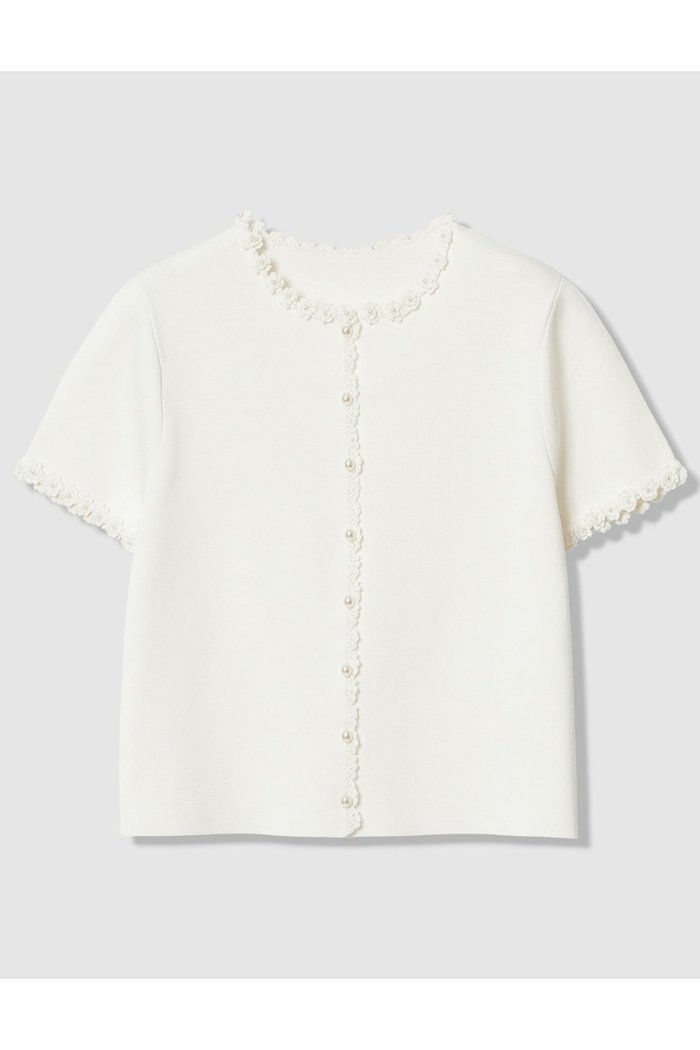 【アルアバイル/allureville】の【LOULOU WILLOUGHBY】クロッシェフラワージャケットカーディガン インテリア・キッズ・メンズ・レディースファッション・服の通販 founy(ファニー) https://founy.com/ ファッション Fashion レディースファッション Fashion for Women おすすめ Recommended / Our Picks カーディガン Cardigan, Knitwear ジャケット Jacket, Outerwear セットアップ Set-Up, Coordinated Outfit ノースリーブ Sleeveless, No-Sleeve ミラノリブ Milano Rib, Milano Stitch 新作・新入荷 New Arrivals / New In |ID: prp329100004941663 ipo3291000000037088302