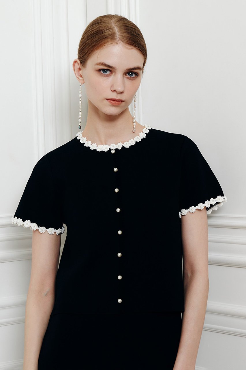 【アルアバイル/allureville】の【LOULOU WILLOUGHBY】クロッシェフラワージャケットカーディガン 人気、トレンドファッション・服の通販 founy(ファニー) 　ファッション　Fashion　レディースファッション　Fashion for Women　おすすめ　Recommended / Our Picks　カーディガン　Cardigan, Knitwear　ジャケット　Jacket, Outerwear　セットアップ　Set-Up, Coordinated Outfit　ノースリーブ　Sleeveless, No-Sleeve　ミラノリブ　Milano Rib, Milano Stitch　新作・新入荷　New Arrivals / New In　other-7|ID: prp329100004941663 ipo3291000000037088310