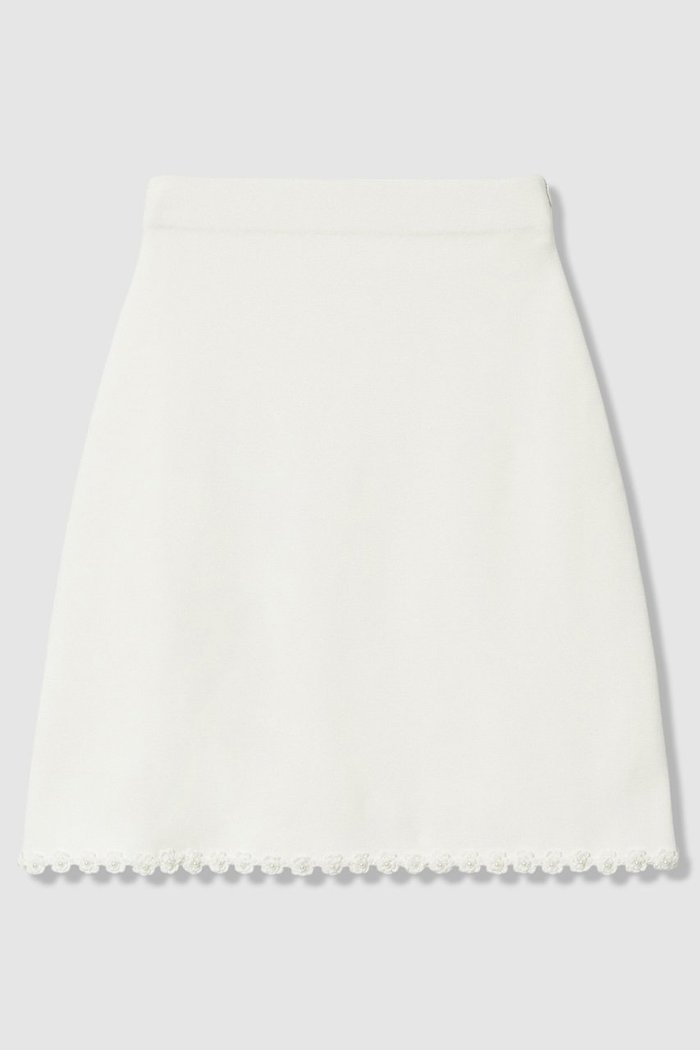 【アルアバイル/allureville】の【LOULOU WILLOUGHBY】クロッシェフラワーミニスカート インテリア・キッズ・メンズ・レディースファッション・服の通販 founy(ファニー) https://founy.com/ ファッション Fashion レディースファッション Fashion for Women スカート Skirts ミニスカート Mini Skirts カーディガン Cardigan, Knitwear セットアップ Set-Up, Coordinated Outfit バランス Balance, Style Balance ミニスカート Mini Skirt, Short Skirt ミラノリブ Milano Rib, Milano Stitch 人気 Popular, Best Seller 新作・新入荷 New Arrivals / New In |ID: prp329100004941664 ipo3291000000037088312