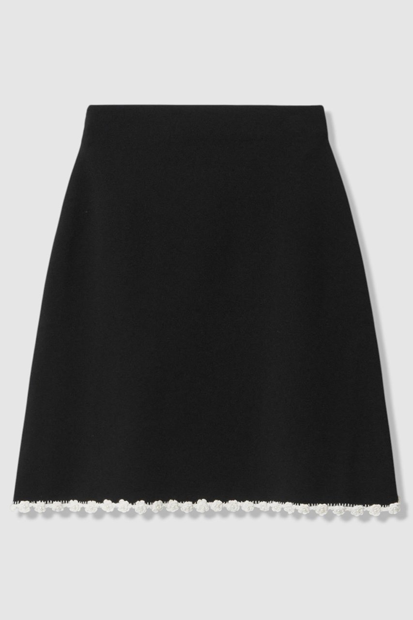 【アルアバイル/allureville】の【LOULOU WILLOUGHBY】クロッシェフラワーミニスカート 人気、トレンドファッション・服の通販 founy(ファニー) 　ファッション　Fashion　レディースファッション　Fashion for Women　スカート　Skirts　ミニスカート　Mini Skirts　カーディガン　Cardigan, Knitwear　セットアップ　Set-Up, Coordinated Outfit　バランス　Balance, Style Balance　ミニスカート　Mini Skirt, Short Skirt　ミラノリブ　Milano Rib, Milano Stitch　人気　Popular, Best Seller　新作・新入荷　New Arrivals / New In　other-2|ID: prp329100004941664 ipo3291000000037088315