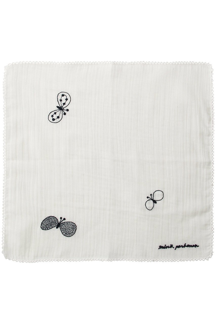 【ミナ ペルホネン/mina perhonen】のchoucho ハンカチ インテリア・キッズ・メンズ・レディースファッション・服の通販 founy(ファニー) 　ファッション　Fashion　レディースファッション　Fashion for Women　レイングッズ・傘・晴雨兼用傘　Umbrellas & Rain Gear　ユニセックス　Unisex, Genderless　ハンカチ　Handkerchief, Hanky　バランス　Balance, Style Balance　傘　Umbrella, Parasol　再入荷　Restock / Back in Stock　定番　Standard, Basic Item　時計　Watch, Wristwatch　ホワイト|ID: prp329100004941670 ipo3291000000037088366
