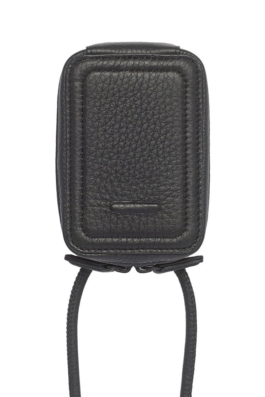 【オブジェクツアイオー/objcts.io】のショルダーストラップ付マイクロバッグ(iPhoneアクセサリー ) インテリア・キッズ・メンズ・レディースファッション・服の通販 founy(ファニー) 　ファッション　Fashion　レディースファッション　Fashion for Women　iPhone アイフォーン　iPhone　ユニセックス　Unisex, Genderless　アクセサリー　Fashion Accessories　スマート　Smart, Elegant　ポケット　Pocket, Pocket Detail　ポーチ　Pouch, Small Case　ラップ　Wrap, Wrap Design　リップ　Lip, Lip Motif　再入荷　Restock / Back in Stock　ブラック|ID: prp329100004941673 ipo3291000000037088391