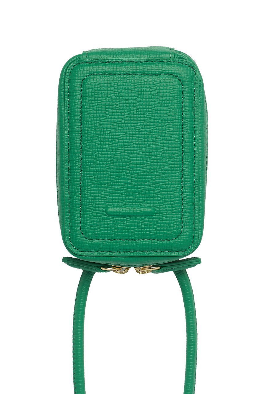 【オブジェクツアイオー/objcts.io】のショルダーストラップ付マイクロバッグ(iPhoneアクセサリー ) インテリア・キッズ・メンズ・レディースファッション・服の通販 founy(ファニー) 　ファッション　Fashion　レディースファッション　Fashion for Women　iPhone アイフォーン　iPhone　ユニセックス　Unisex, Genderless　アクセサリー　Fashion Accessories　スマート　Smart, Elegant　ポケット　Pocket, Pocket Detail　ポーチ　Pouch, Small Case　ラップ　Wrap, Wrap Design　リップ　Lip, Lip Motif　再入荷　Restock / Back in Stock　ジョリーグリーン|ID: prp329100004941673 ipo3291000000037088393
