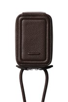 【オブジェクツアイオー/objcts.io】のショルダーストラップ付マイクロバッグ(iPhoneアクセサリー ) ダークブラウン|ID: prp329100004941673 ipo3291000000037088396