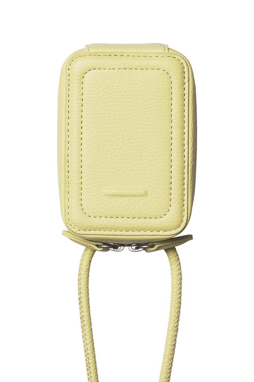 【オブジェクツアイオー/objcts.io】のショルダーストラップ付マイクロバッグ(iPhoneアクセサリー ) インテリア・キッズ・メンズ・レディースファッション・服の通販 founy(ファニー) 　ファッション　Fashion　レディースファッション　Fashion for Women　iPhone アイフォーン　iPhone　ユニセックス　Unisex, Genderless　アクセサリー　Fashion Accessories　スマート　Smart, Elegant　ポケット　Pocket, Pocket Detail　ポーチ　Pouch, Small Case　ラップ　Wrap, Wrap Design　リップ　Lip, Lip Motif　再入荷　Restock / Back in Stock　バターイエロー|ID: prp329100004941673 ipo3291000000037088399