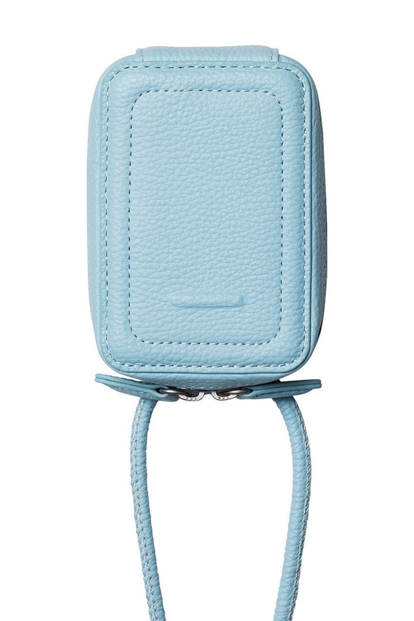 【オブジェクツアイオー/objcts.io】のショルダーストラップ付マイクロバッグ(iPhoneアクセサリー ) インテリア・キッズ・メンズ・レディースファッション・服の通販 founy(ファニー) 　ファッション　Fashion　レディースファッション　Fashion for Women　iPhone アイフォーン　iPhone　ユニセックス　Unisex, Genderless　アクセサリー　Fashion Accessories　スマート　Smart, Elegant　ポケット　Pocket, Pocket Detail　ポーチ　Pouch, Small Case　ラップ　Wrap, Wrap Design　リップ　Lip, Lip Motif　再入荷　Restock / Back in Stock　ライトブルー|ID: prp329100004941673 ipo3291000000037088400